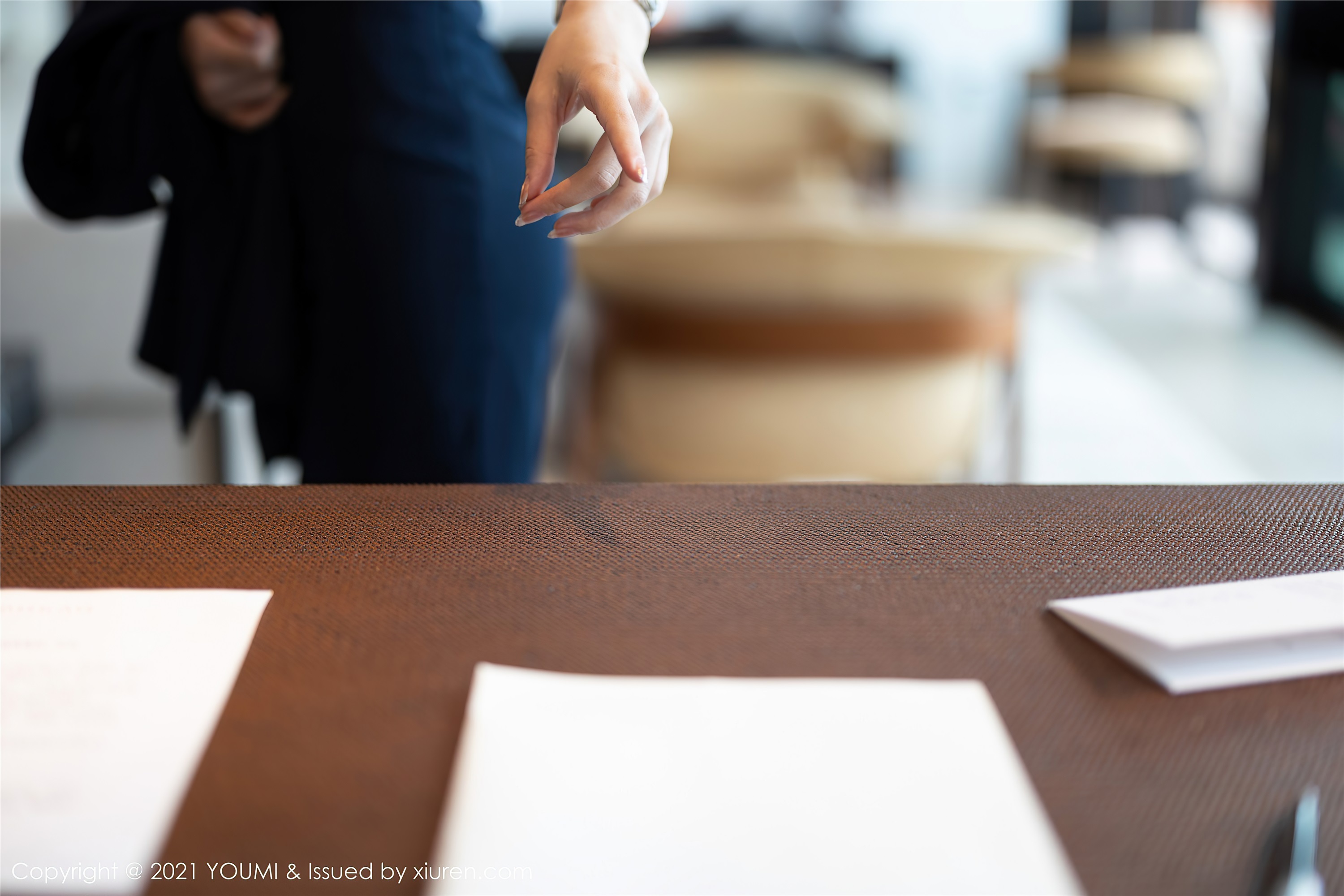 YOUMI尤蜜荟  2021.02.26 VOL.606 周于希Sandy 职场女领OL